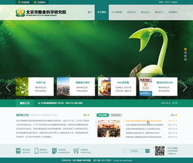北京糧食科技研究所網站設計 專業建設與品牌塑造的完美融合
